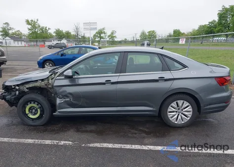 2019 Volkswagen Jetta 1.4T S from USA, damaged, VIN 3VWN57BU0KM049776